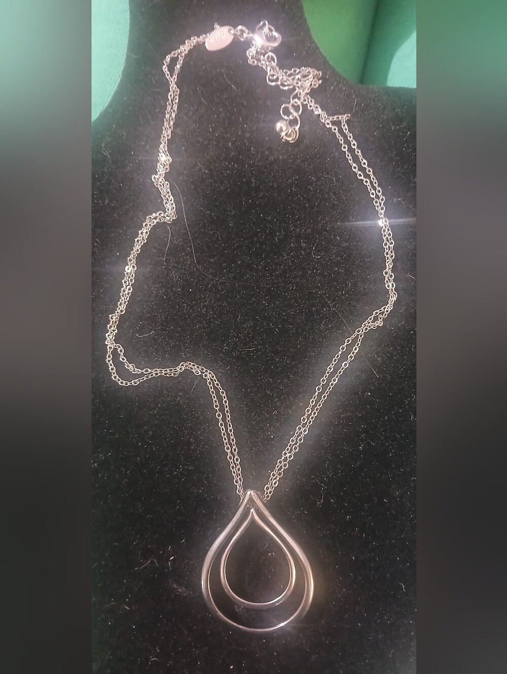 Lia Sophia Double Dip Necklace